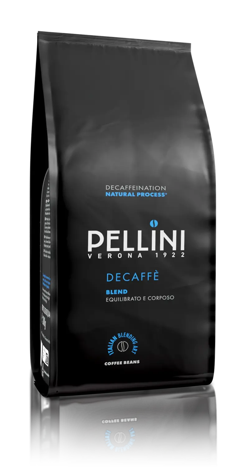 Pellini Decaffeinato Whole Bean Coffee – 200 G 1