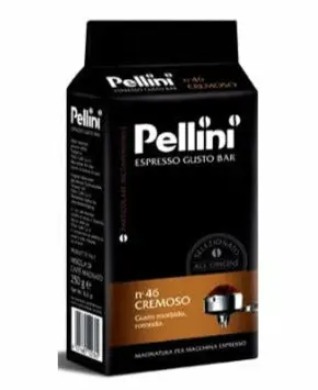 Pellini Espresso Gusto Bar Cremoso No. 46 – 250 G Ground Coffee 1