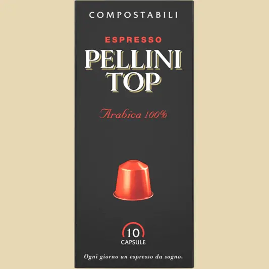 Pellini Top 100% Arabica Nespresso-Compatible Capsules 1