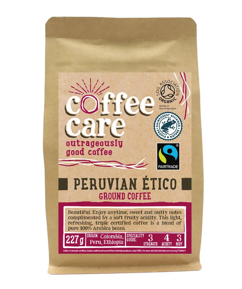 Peruvian Etico Fair Trade Ground Coffee 1