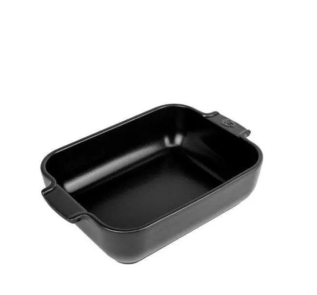 Peugeot Appolia Satin Black Rectangular Baking Dish – 25 Cm 1