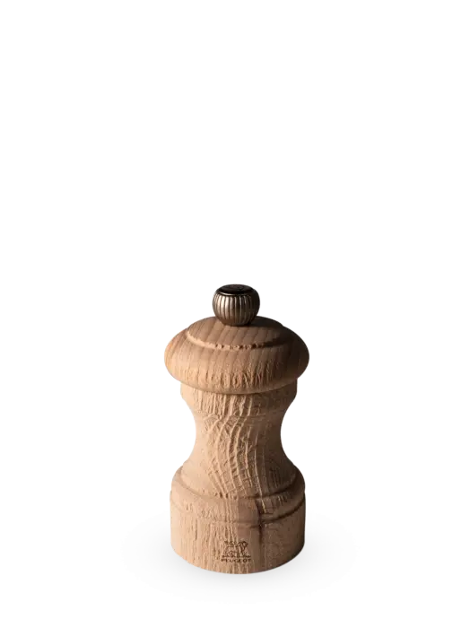 Peugeot Bistro Nature Pepper Mill – 10 Cm Natural Wood Design 1