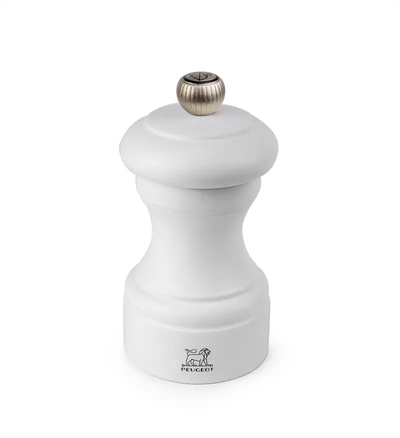 Peugeot Bistro Pepper Mill – 10 Cm Matte White 1
