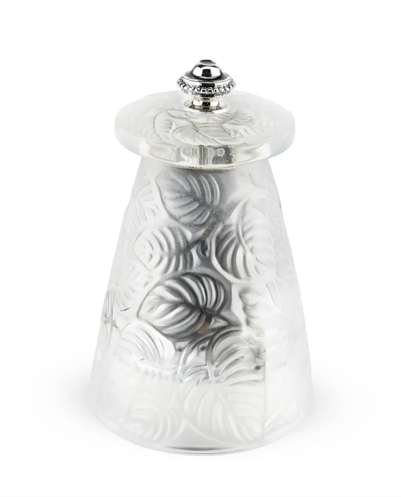 Peugeot Lalique Crystal Pepper Mill – 9 Cm 1
