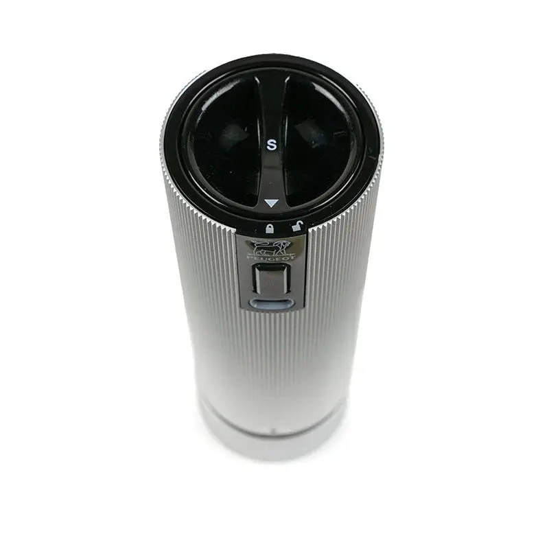 Peugeot Line Electric Salt Mill – 15 Cm Aluminum Construction 1