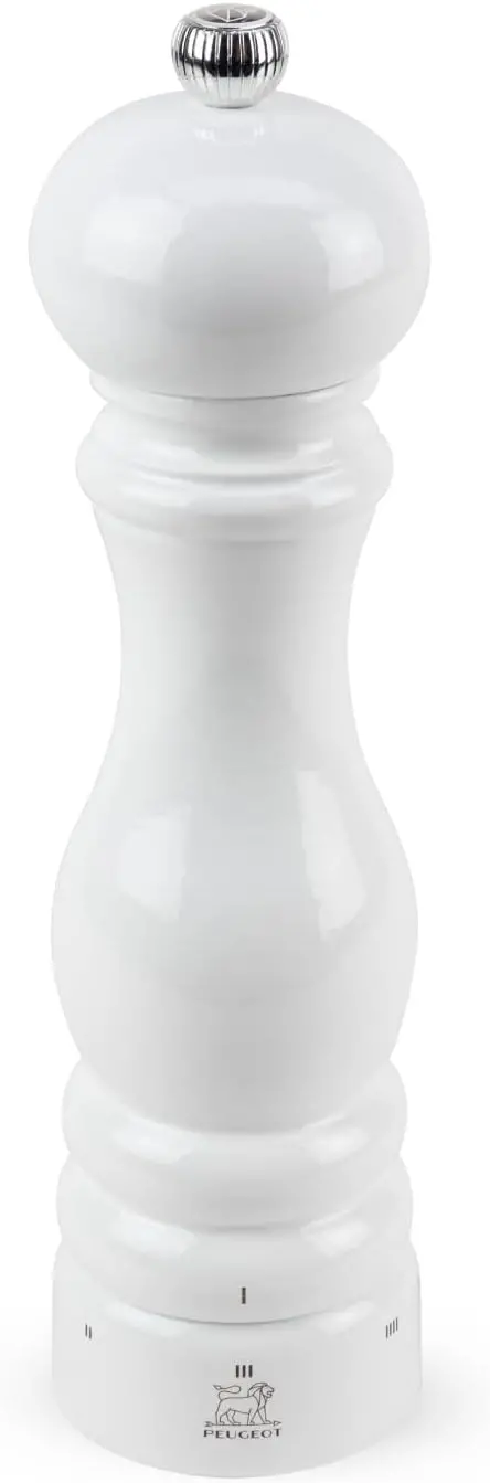 Peugeot Paris U-Select Pepper Grinder – White Finish 1