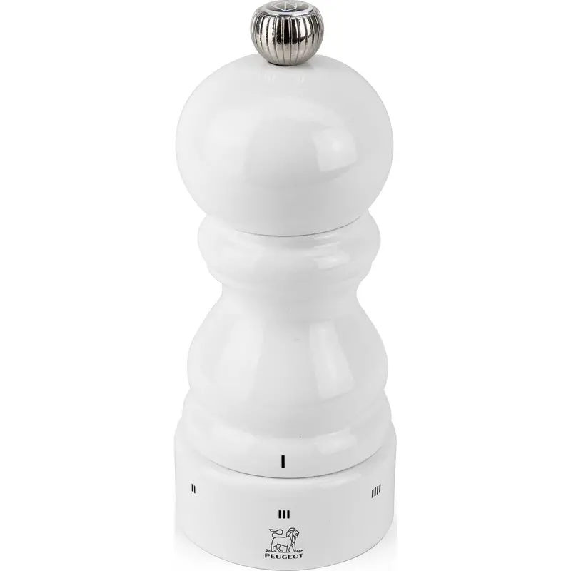 Peugeot Paris U'Select White Wood Salt Grinder – 12 Cm Tall 1