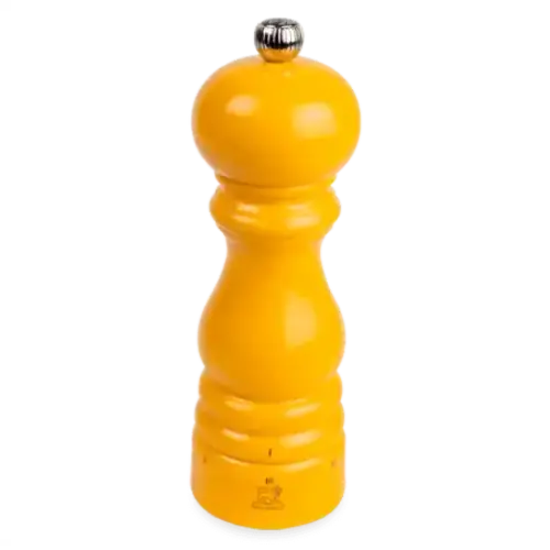 Peugeot Parisrama Pepper Mill – 18 Cm Saffron Yellow Wood 1