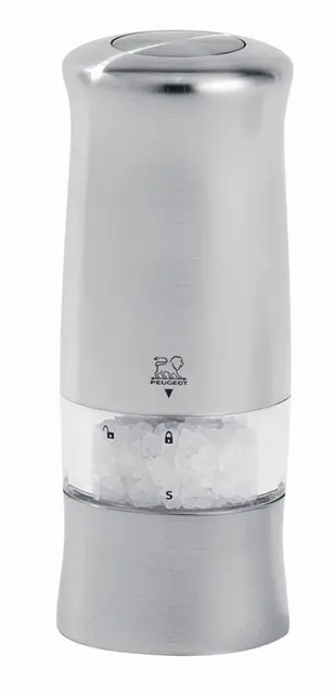 Peugeot Zeli Stainless Steel Salt Mill – 14 Cm 1