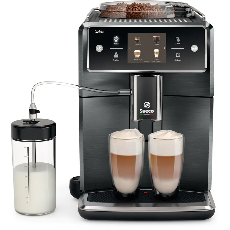 Philips Saeco Xelsis Titanium Fully Automatic Coffee Machine – Model Sm7684/04 1