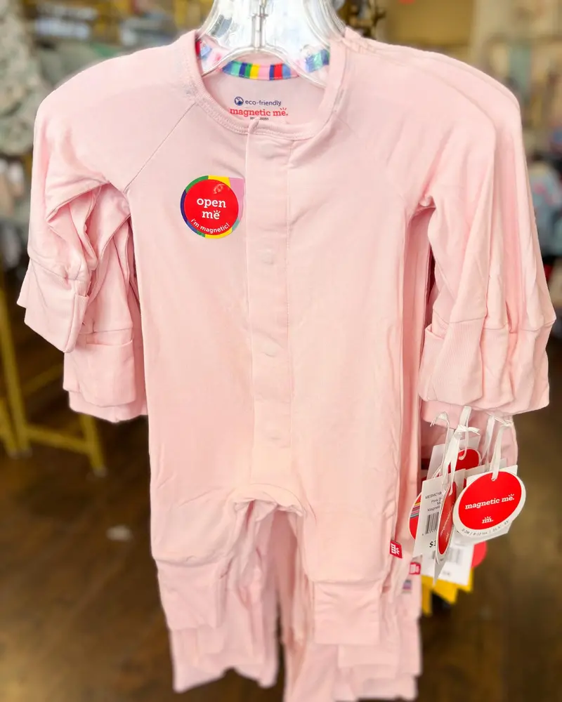 Pink Dogwood Floral Modal Convertible Coverall 1