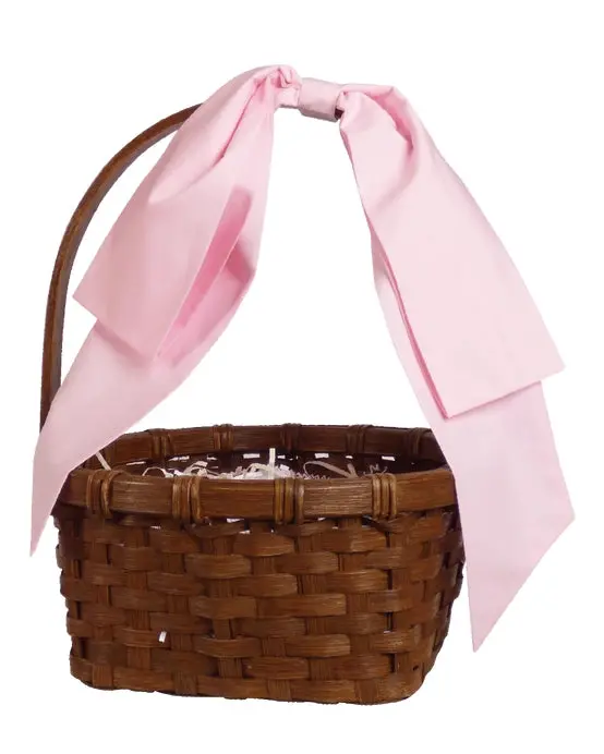 Pink Easter Basket Bow Accent 1