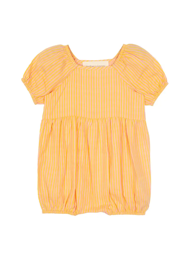 Pink Lemonade Romper With Soft Cotton Blend 1