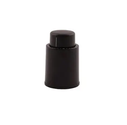 Point Virgule Vacuum Wine Stopper – Durable Abs Black Seal 1