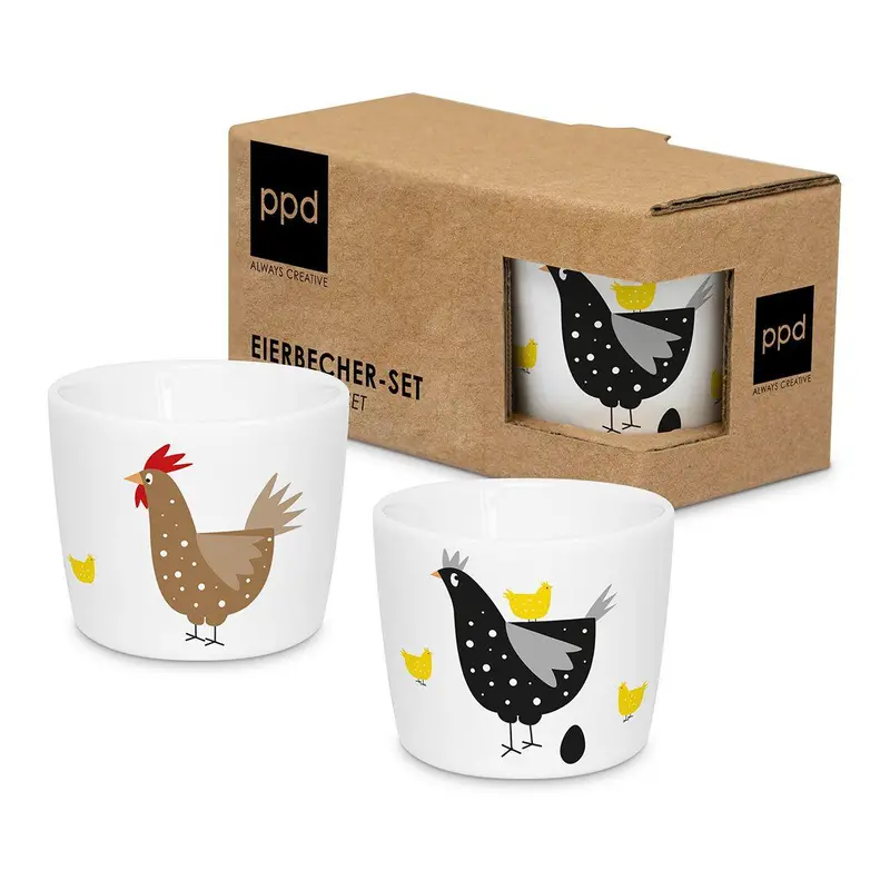 Ppd Breakfast Club Themed Egg Cosy Set 1
