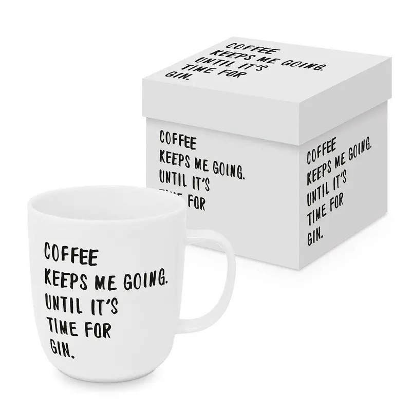 Ppd Coffee & Gin Matte Ceramic Mug – Gift Boxed 1