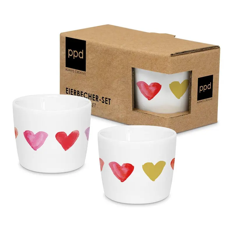 Ppd Watercolor Hearts Egg Cosy Set 1