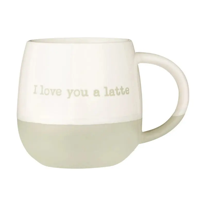 Price & Kensington Humorous Ceramic Mug – 'I Love You Latte', 340 Ml 1