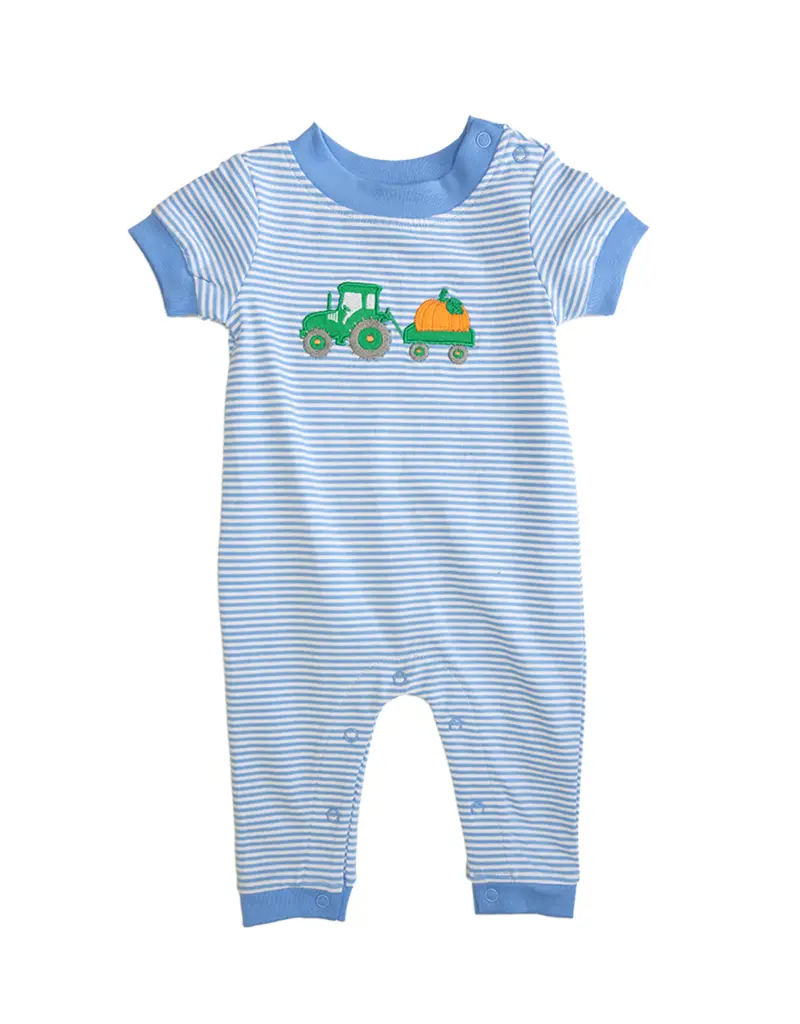 Punkin’-Applique Romper For Boys 1
