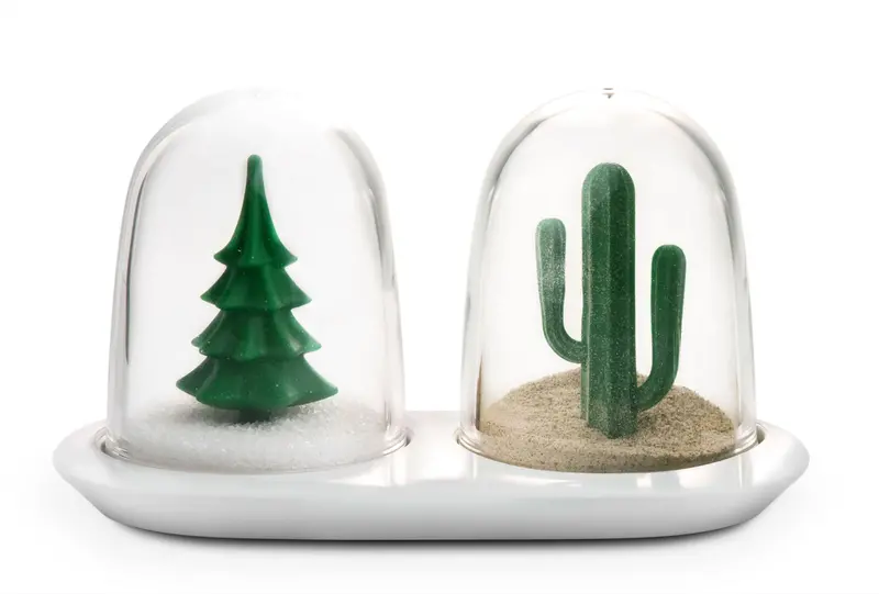 Qualy Seasonal Salt And Pepper Set – Summer & Winter Edition 1