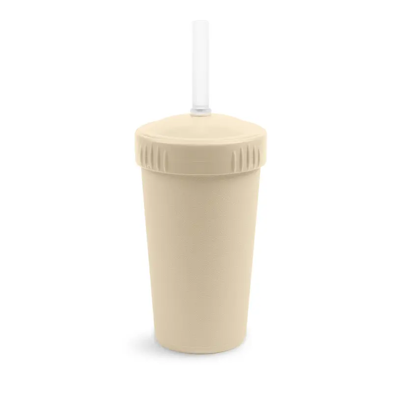 Re-Play Reusable Bpa-Free Sippy Cup With Leak-Proof Lid And Straw 1