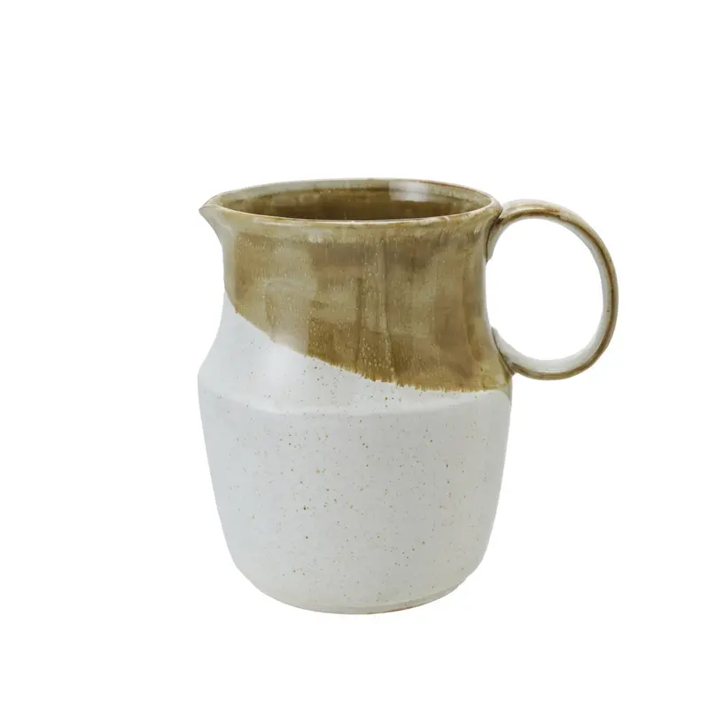 Reactive Glazed Stoneware Large Pitcher (2.36L) 1