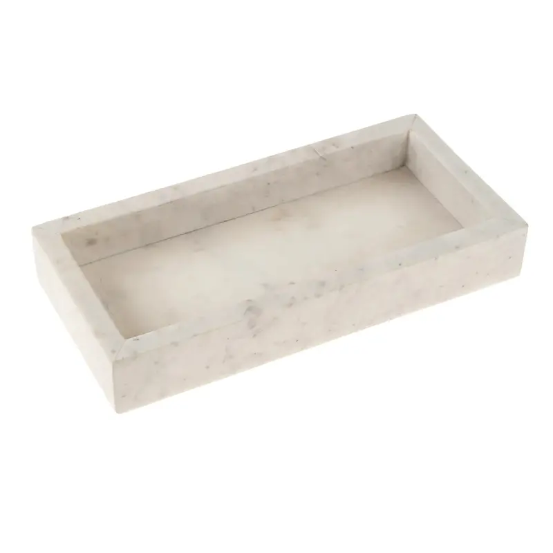 Rectangular Marble Serving Tray – Elegant Stone Surface For Entertaining Or Display 1