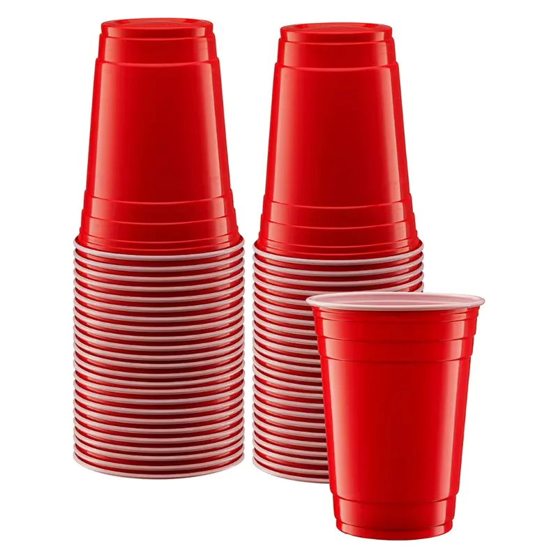Red 18 Oz. Disposable Party Cups – 100-Count 1
