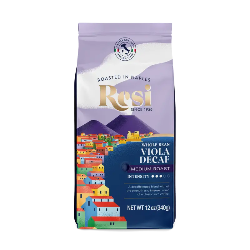Resi Viola Decaf Whole Bean Coffee – 340G Bag 1