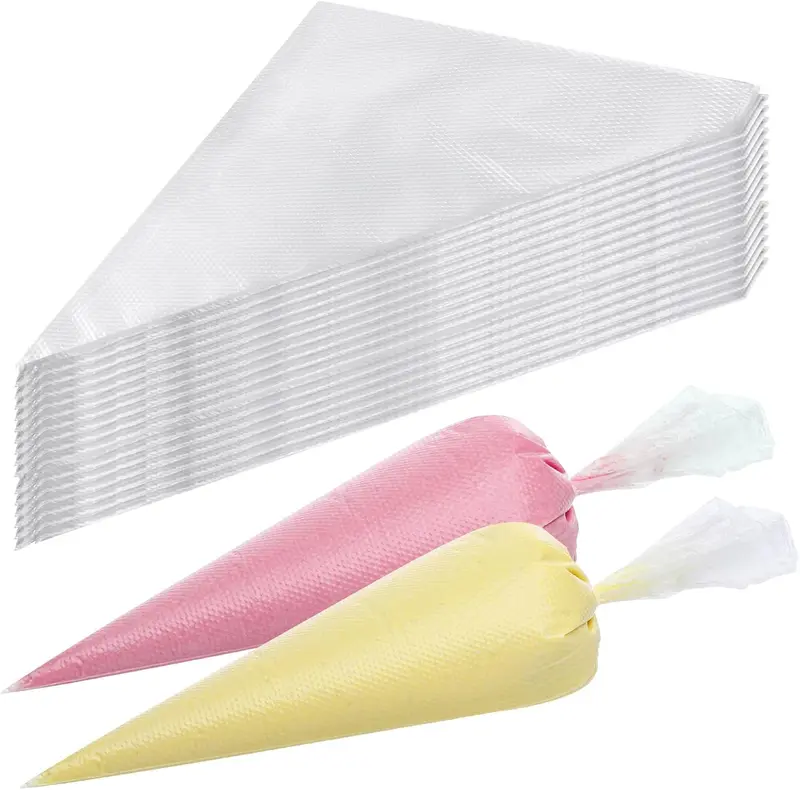 Reusable-Style Disposable Tipless Icing Bags (12", 10-Pack) 1