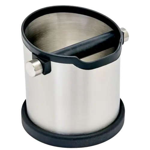 Rhino Heavy-Duty Stainless Steel Knock Box For Espresso Bars 1