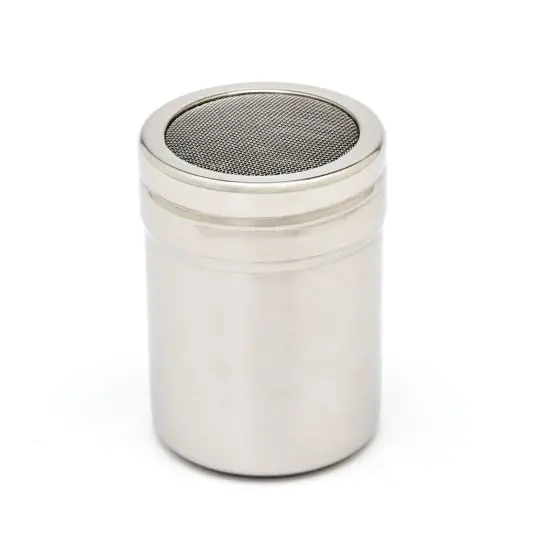 Rhino Stainless Steel Cocoa Shaker With Ultra-Fine Mesh For Smooth Chocolate Drinks 1