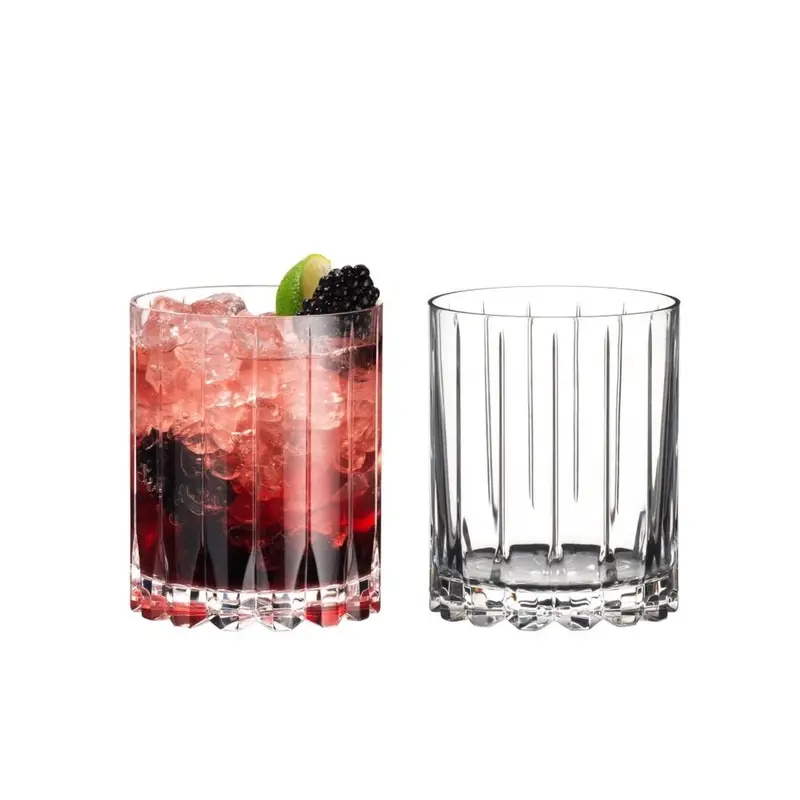 Riedel Double Rocks Whisky Glasses – Set Of 2, Lead-Free Crystal 1