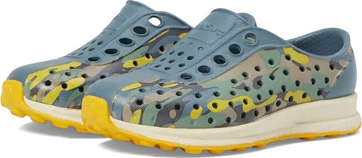 Robbie Sugarlite Print Sneakers – Weather Grey, Bone White, Freesia Eucamo & Freesia Speckle Rubber 1