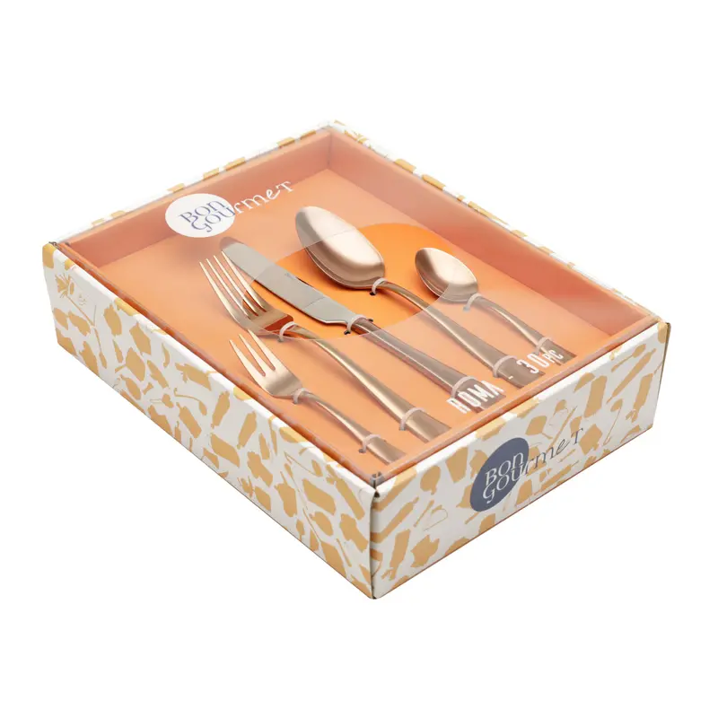 Roma Pvd Cutlery Set – 30-Piece Stainless Steel With Gift Box 1