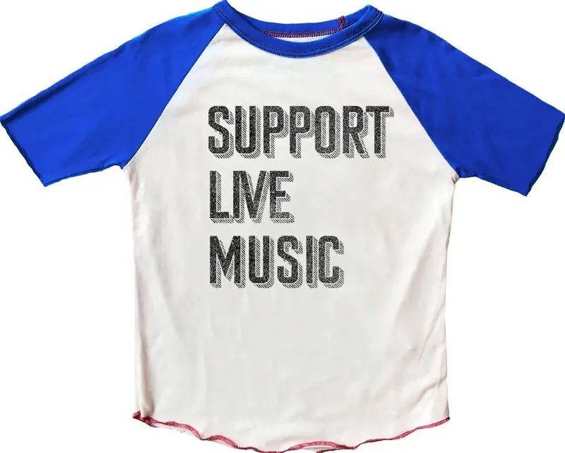 Rowdy Sprouts Live Music Support T-Shirt 1