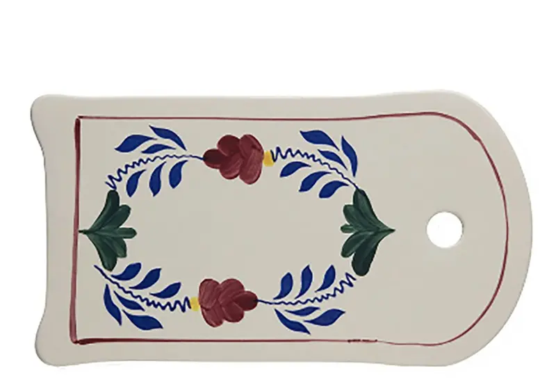 Royal Boch Boerenbont Cream Bread Board Set – 2 Pieces, 25 × 15 Cm 1