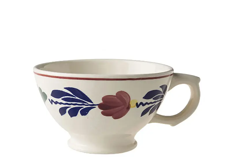 Royal Boch Boerenbont Cream Handle Bowl Set – 4 Pieces, 13 Cm Diameter 1