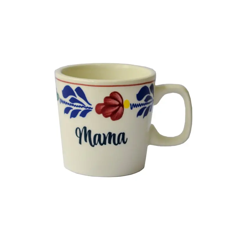 Royal Boch Boerenbont Mug Set: 6 Mama-Style Mugs (200 Ml) 1
