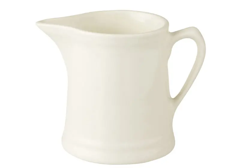 Royal Boch Cream Ceramic Mini Milk Jug – 0.19 Litre Tableware 1
