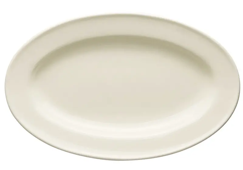 Royal Boch Kitchen Cream 30Cm Oval Serving Platter Set (2 Pcs) – Ceramic 1