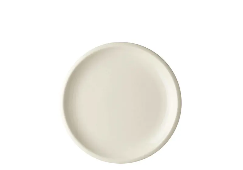Royal Bohemian Cream Ceramic Dinner Plates Set – 6 Medium 16 Cm Round Plates 1