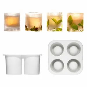Sagaförm Ice Shot Glasses – Set Of Small Chilled Serving Cups 1