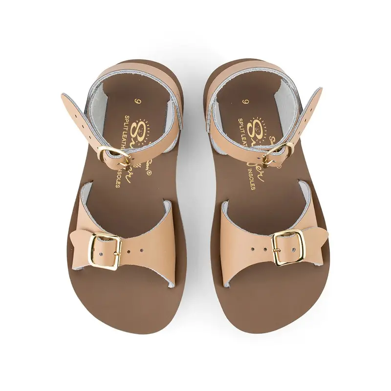 Salt Water Surfer Sandals – Latte Beige 1