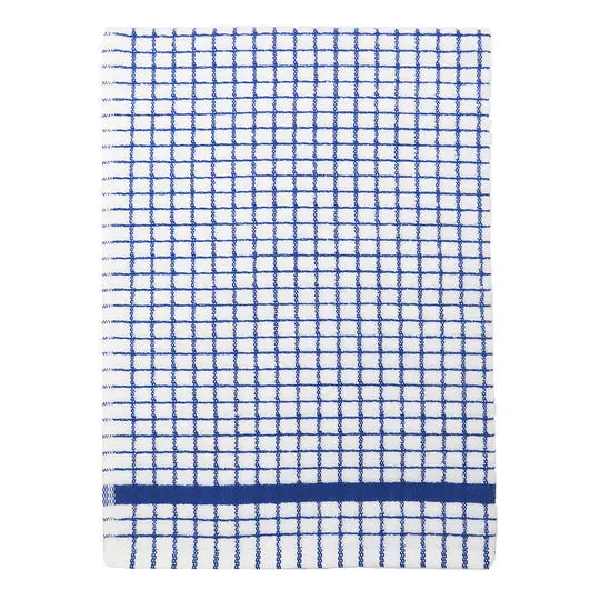 Samuel Lamont Poli-Dri Solid-Color Blue Tea Towel 1