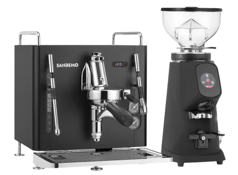 Sanremo Cube R + All Ground Grinder Bundle – Commercial-Grade Setup 1