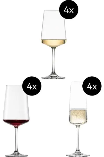 Schott Zwiesel Miovino 12-Piece Tritan Crystal Glass Set 1