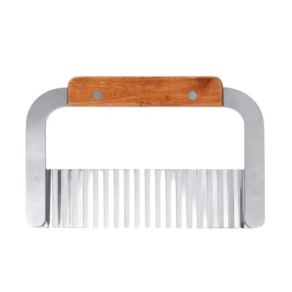 Serrated Crinkle-Cut Kitchen Knife For Herbs And Delicate Foods 1