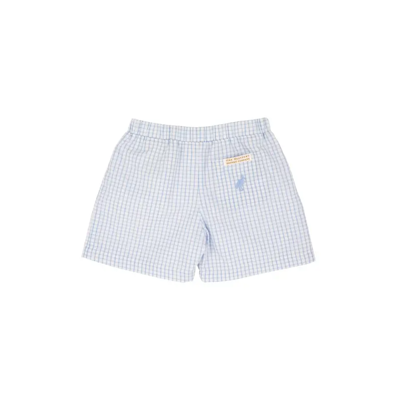 Shelton Windowpane Shorts – Beale Street Blue 1