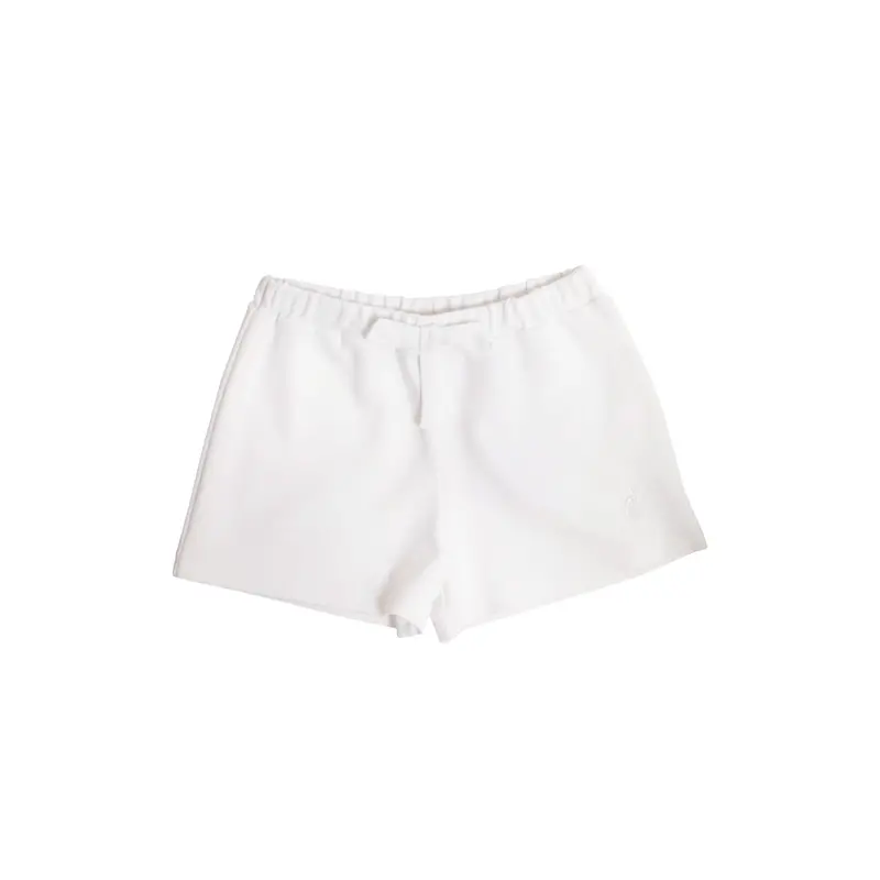 Shipley Shorts – Worth Avenue White Featuring Bow & Stork Accent 1